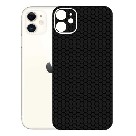 Kapps Iphone 11 ile Uyumlu Bumper Serisi Premium Arka Kapak Kaplama(Kenarlar Yoktur!)