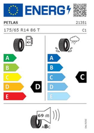 Petlas 175/65 R14 86T Reınf. Elegant PT311 Oto Yaz Lastiği ( Üretim Yılı: 2026)