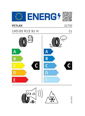 Petlas 195/65 R15 TL 91H MULTI ACTION PT565 Dört Mevsim Lastiği (Üretim Tarihi:2025)