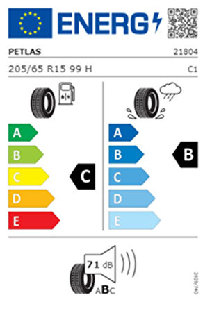 Petlas 205/65 R15 TL 99H REINF. IMPERIUM PT515 Yaz Lastiği (Üretim Tarihi:2025)