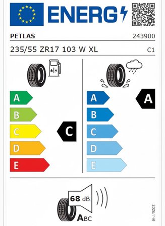 Petlas 235/55 ZR17 TL 103W XL PRESTIGE SPORT Yaz Lastiği (Üretim Tartihi:2026)
