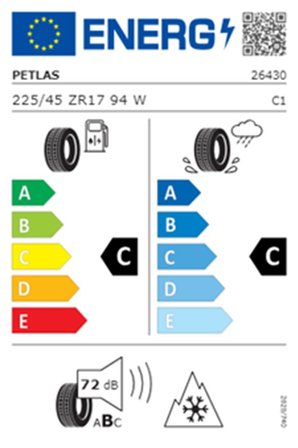 Petlas 225/45 R17 TL 94W REINF. MULTI ACTION PT565 Dört Mevsim Lastiği (Üretim Tarihi:2026)
