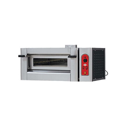 Empero EMP.4G Pizza Fırını Tek Katlı Gazlı 4x30 cm pizza kapasiteli - Doğalgazlı
