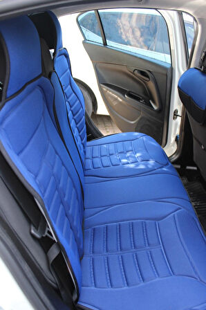 
Mercedes CL Lüx Oto Koltuk Minderi Ön Arka 5'li Set 5STAR Serisi MAVİ