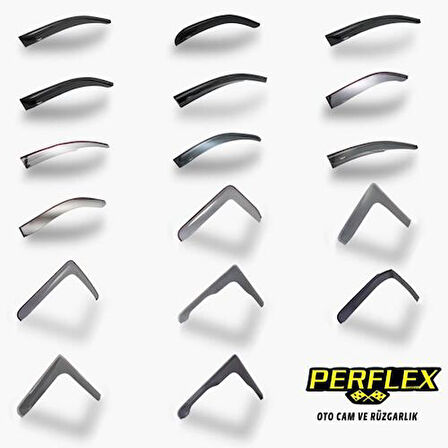 Perflex PA2-FD27 Cam Rüzgarlığı 2li Transit Avant 00-14 MRMOEM-1065586