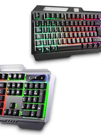 Uzun pil ömrü ve sessiz kullanım PG 8018 klavye mouse setinde