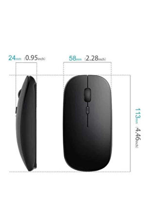 Sessiz tıklama deneyimi PG 908 kablosuz mouse’ta