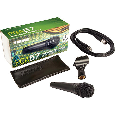 Shure PGA57 Kardioid Dinamik Enstrüman Mikrofonu - Shure TR Garantili