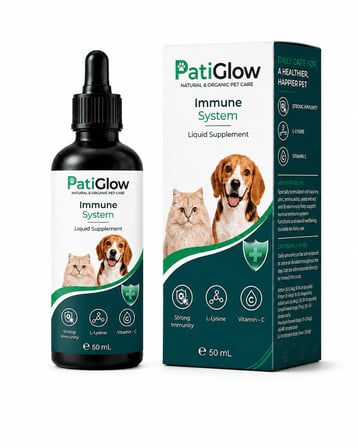 PatiGlow Kedi ve Köpek Bağışıklık Destek Damlası 50 ml