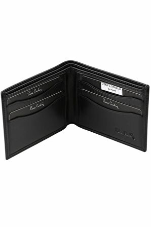 Pierre Cardin Erkek Siyah Logolu Cüzdan 2368S