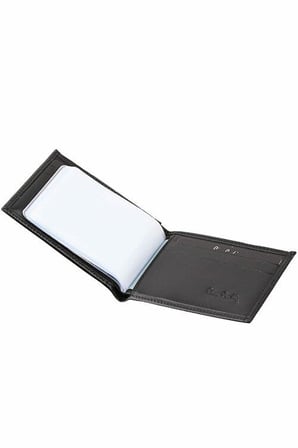 Pierre Cardin Erkek Siyah Cüzdan Kartlık 0-75S 