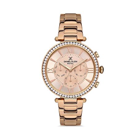 DANIEL KLEIN Çelik Kordonlu Kadın Kol Saati DKE.1.10230.3