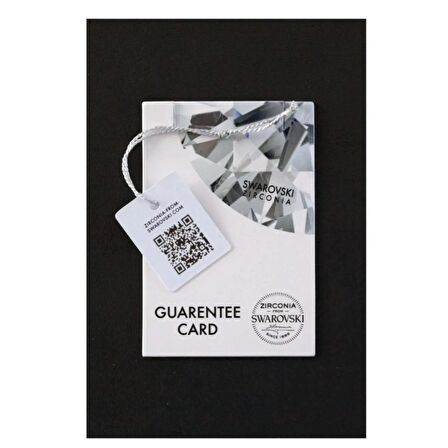 Gümüş Swarovski Taşlı Baykuş Kolye Sertifikalı Qr Kodlu