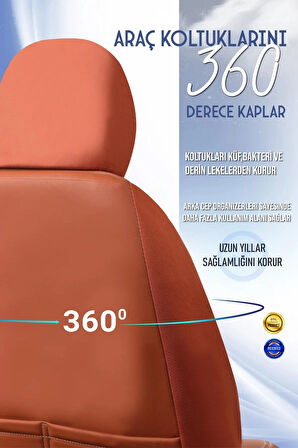 
Bmw 3 SERİSİ 325 Lüx Deri OTO KOLTUK KILIFI Ön Arka Takım Set EXCLUSİVE TARÇIN