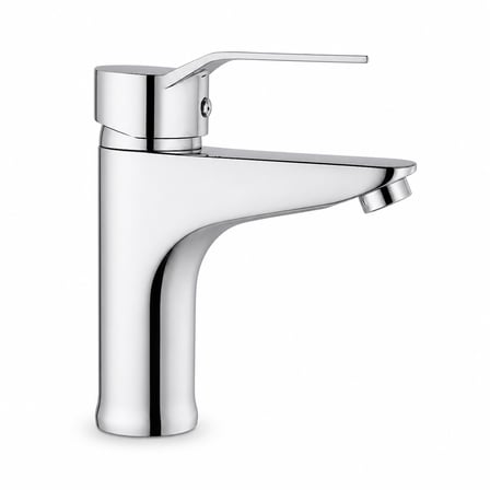 Spektra Yüksek Lavabo Bataryası - Çanak Lavabo İçin Uzun Musluk, Krom Kaplama Pirinç Gövde Lüks Banyo Bataryası