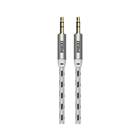 Basic A810 Hasır Örgü 3.5mm Aux Kablo