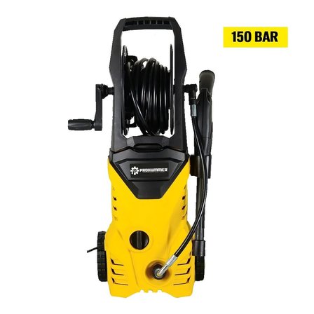 Prohummer PH271 Elektrikli 150 Bar Musluk ve Kovadan Su Çekme Yüksek Basınçlı Bahçe, Oto Yıkama, Araç Yıkama Makinesi (Sarı)