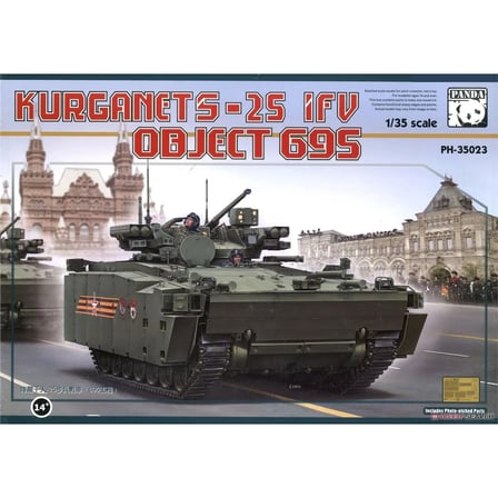 Panda 35023, 1/35 Kurganets-25 IFV (Object 695) Plastik Maketi