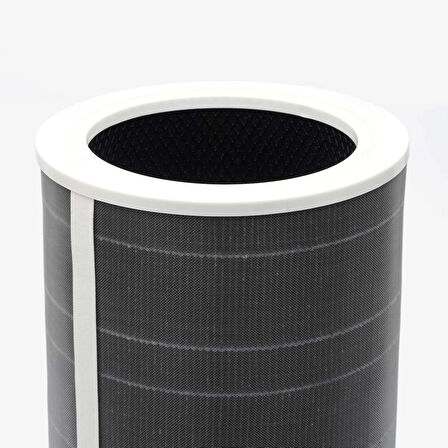 Purmed Xiaomi Smart Air Purifier 4 Lite Uyumlu Hepa + Karbon Filtre Gri