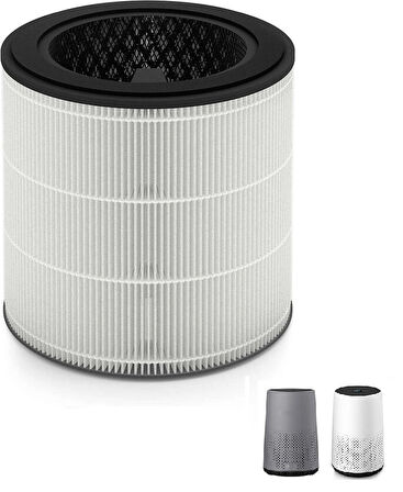 Purmed Philips FY0293/30 - AC0830, AC0850 Uyumlu Hepa + Karbon Filtre