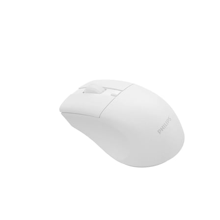 PHILIPS SPK7528W, SESSİZ, Beyaz, USB Nano  2,4Gh ve Bluetooth Kablosuz, 1600dpi, Optic, 3 Tuşlu Ergonamik Mouse