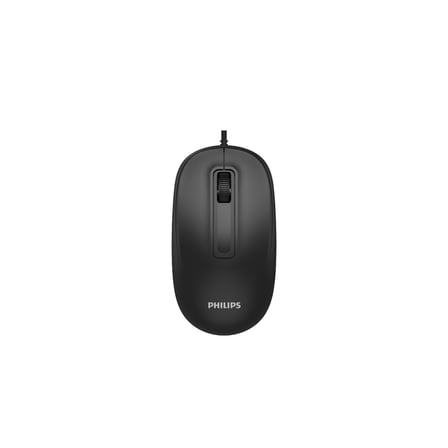 PHILIPS SPK7238B, Siyah, Usb Kablolu, 1200dpi, 3 Tuşlu Optic Mouse