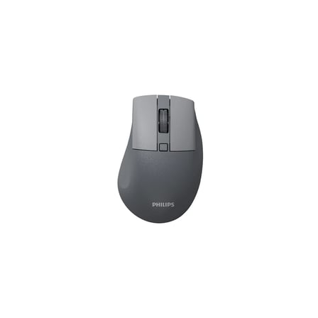 PHILIPS SPK7528G, SESSİZ, Gri, USB Nano  2,4Gh ve Bluetooth Kablosuz, 1600dpi, Optic, 3 Tuşlu Ergonamik Mouse