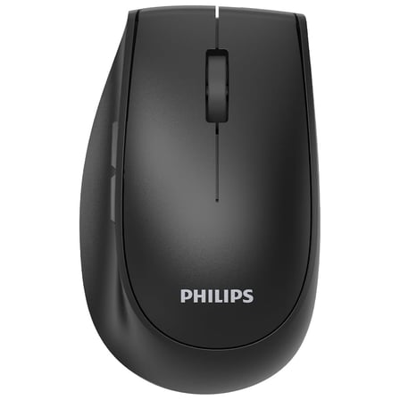 PHILIPS SPK7627B, Siyah, USB Nano 2,4Gh ve Bluetooth Kablosuz, 1600dpi, Optic, 5 Tuşlu, Şarj Edilebilir, Mouse