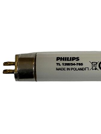 Philips 13W 765 6500K (Beyaz Işık) Floresan G5 Duylu T5 Floresan (10 Adet)