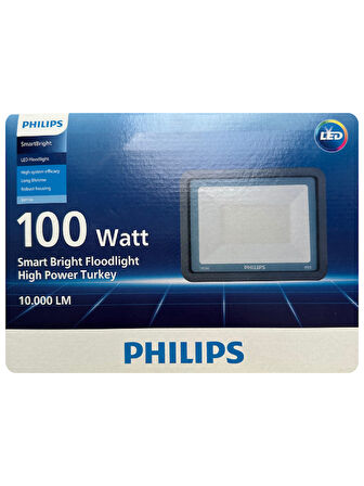 (1 Adet) PHILIPS 100W PROJEKTÖR BEYAZ (6500K) BVP150 G2 LED100 CW PSU SWB TR