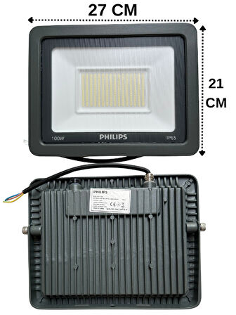(1 Adet) PHILIPS 100W PROJEKTÖR BEYAZ (6500K) BVP150 G2 LED100 CW PSU SWB TR