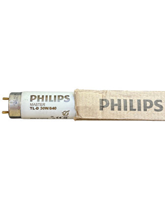 (1 Adet) Philips 30W 840 Günışığı (4000K) G13 Duylu T8 Floresan