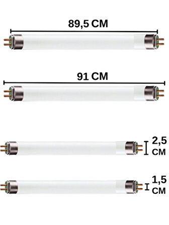 (3 Adet) Philips 30W 840 Günışığı (4000K) G13 Duylu T8 Floresan