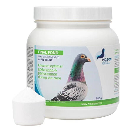 PIGEON Health Performance, FINAL FOND 500 Gr. (Posta Maraton Yarışlarında Kullanılır.)