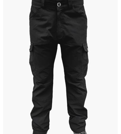 Mountain Taktik Kargo Pantolonu Kaçkar Model Siyah Hight Rahat Kesim Outdoor Giyim Cep Detaylı