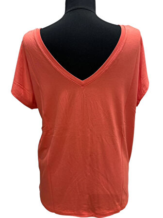 ÖN ARKA V  YAKA MODAL T-SHIRT