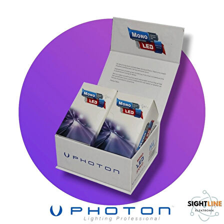 Photon Mono Yeni Seri H4 Beyaz Led Xenon 14000 Lümen 6500 Kelvin (Sağ-Sol) Takım MN2914