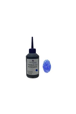 Parmak Izi Mürekkebi (fingerprint Ink) Mavi 100 ml.