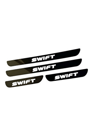 SWİFT PLEKSİ KAPI EŞİĞİ PİANO BLACK 4 PARÇA