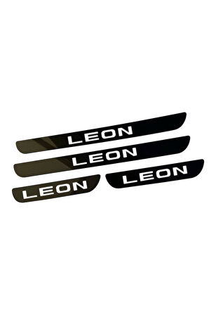 LEON PLEKSİ KAPI EŞİĞİ PİANO BLACK 4 PARÇA