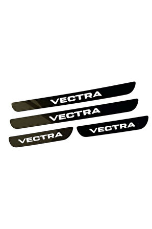 VECTRA PLEKSİ KAPI EŞİĞİ PİANO BLACK 4 PARÇA