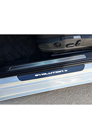 EVOLUTION PLEKSİ KAPI EŞİĞİ PİANO BLACK 4 PARÇA