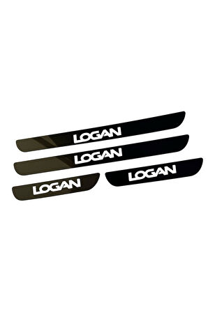 LOGAN PLEKSİ KAPI EŞİĞİ PİANO BLACK 4 PARÇA