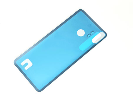 Tkgz Xiaomi Mi Note 10 Lite Arka Kapak Batarya Pil Kapağı + PİL (CAM) MAVİ