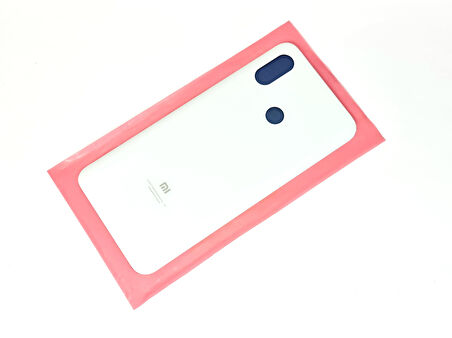 Tkgz Xiaomi Mi 8 Arka Kapak Batarya Pil Kapağı + PİL (CAM) BEYAZ