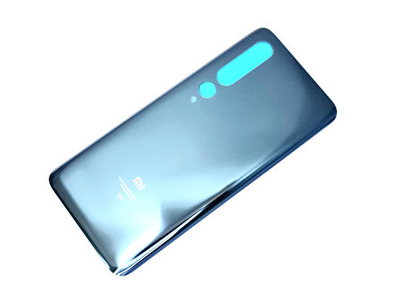 Tkgz Xiaomi Mİ 10 Arka Kapak Batarya Pil Kapağı 5G + PİL (CAM) LACİVERT