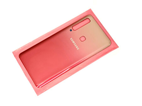 Samsung Galaxy A9 A920 Arka Pil Batarya Kapağı + PİL (CAM) KIRMIZI