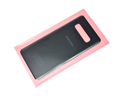 Samsung Galaxy S10 PLUS Arka Pil Batarya Kapağı + PİL (CAM) SİYAH