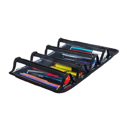 4 Bölmeli  Çok Kullanışlı Kalemlik -Organizer