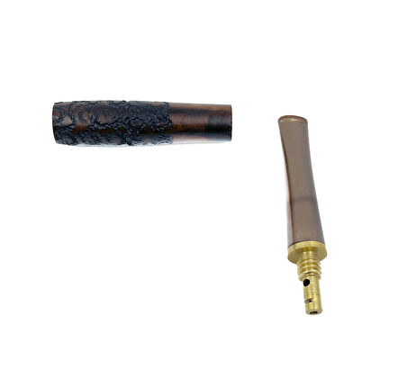 Pipsan All Sizes Evrensel İşlemeli Ağızlık Kahverengi-Model 2